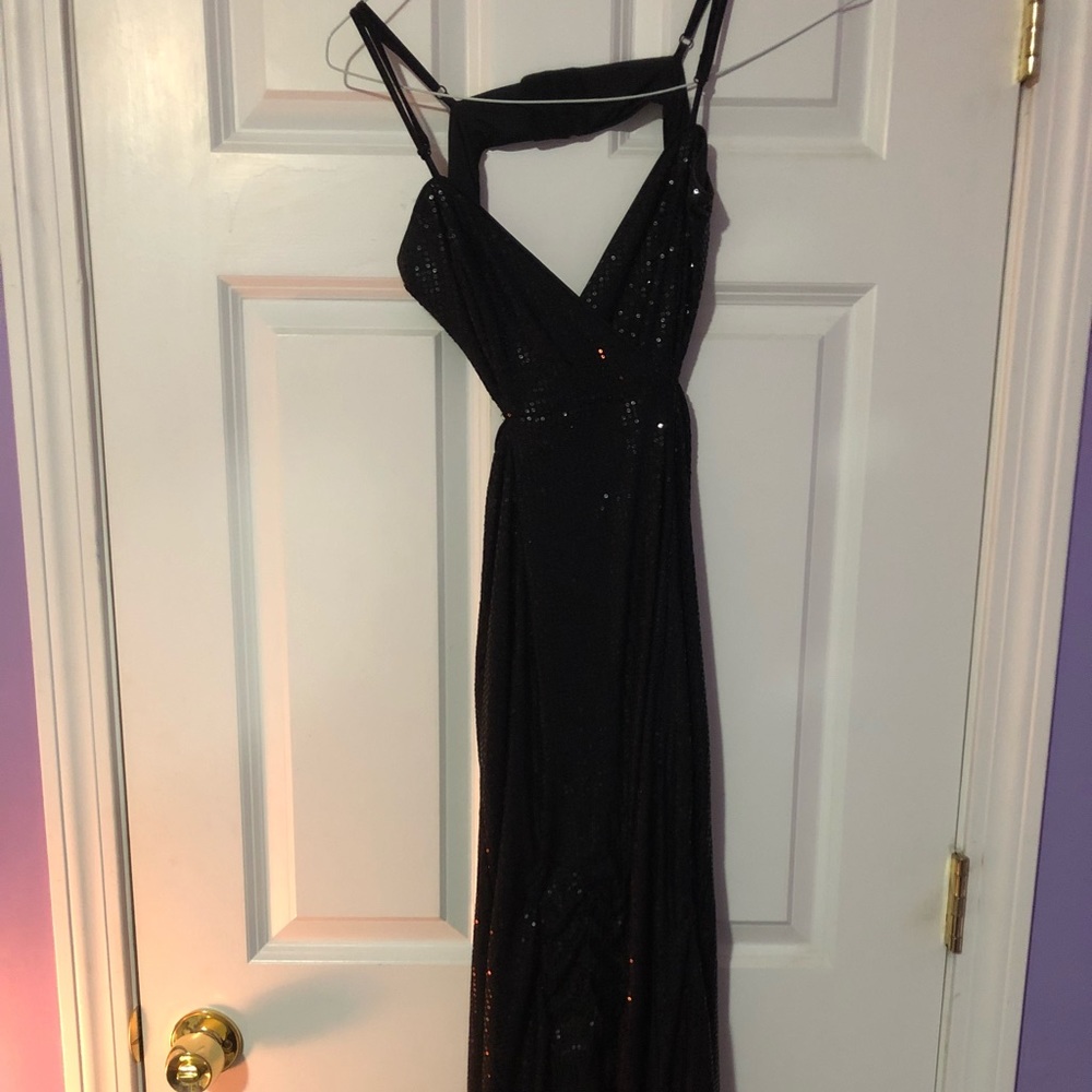 X by NBD Black Maxi Dress Woman’s Size S - Picture 2 of 5